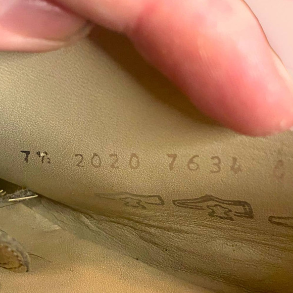 Hogl Light Wash Teal Leather Lace Oxford Dress Shoes Size 7.5 - Picture 6 of 8